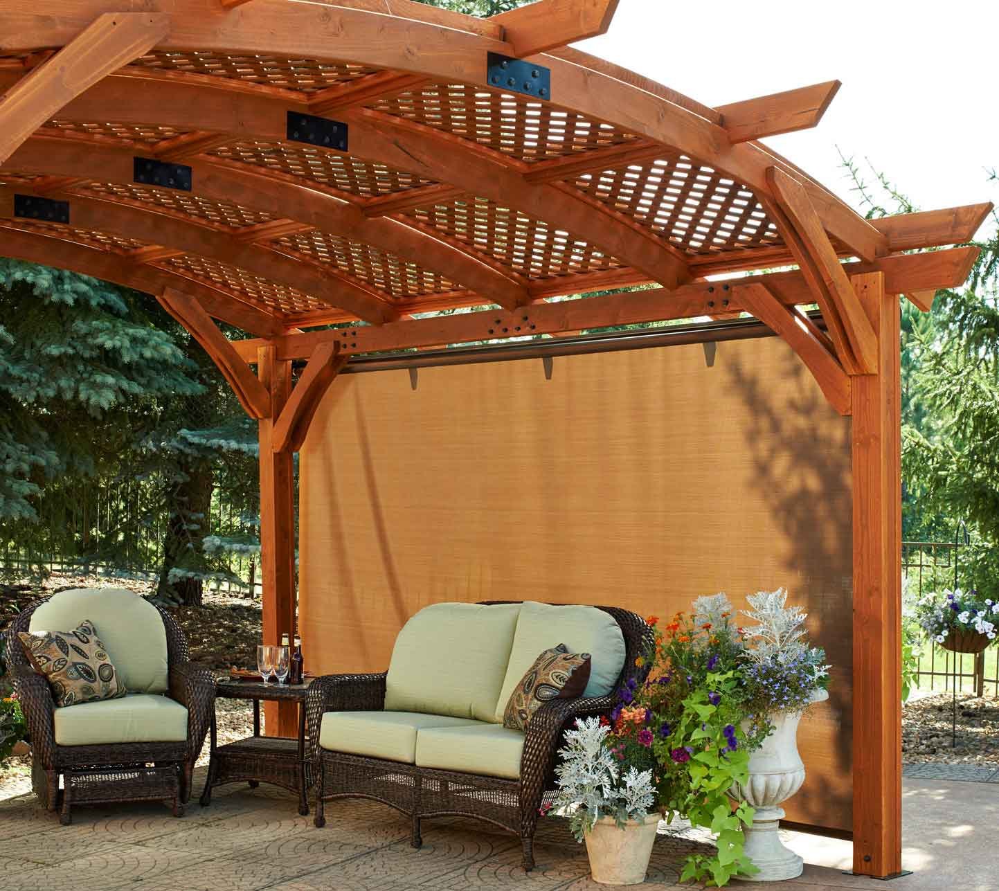 Wooden Pergola Canopies