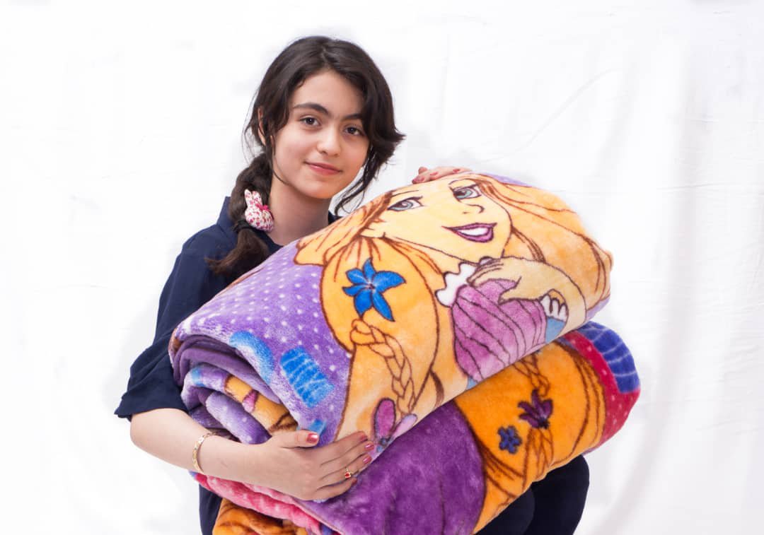 پتوی یکنفره پروانه عروسکی