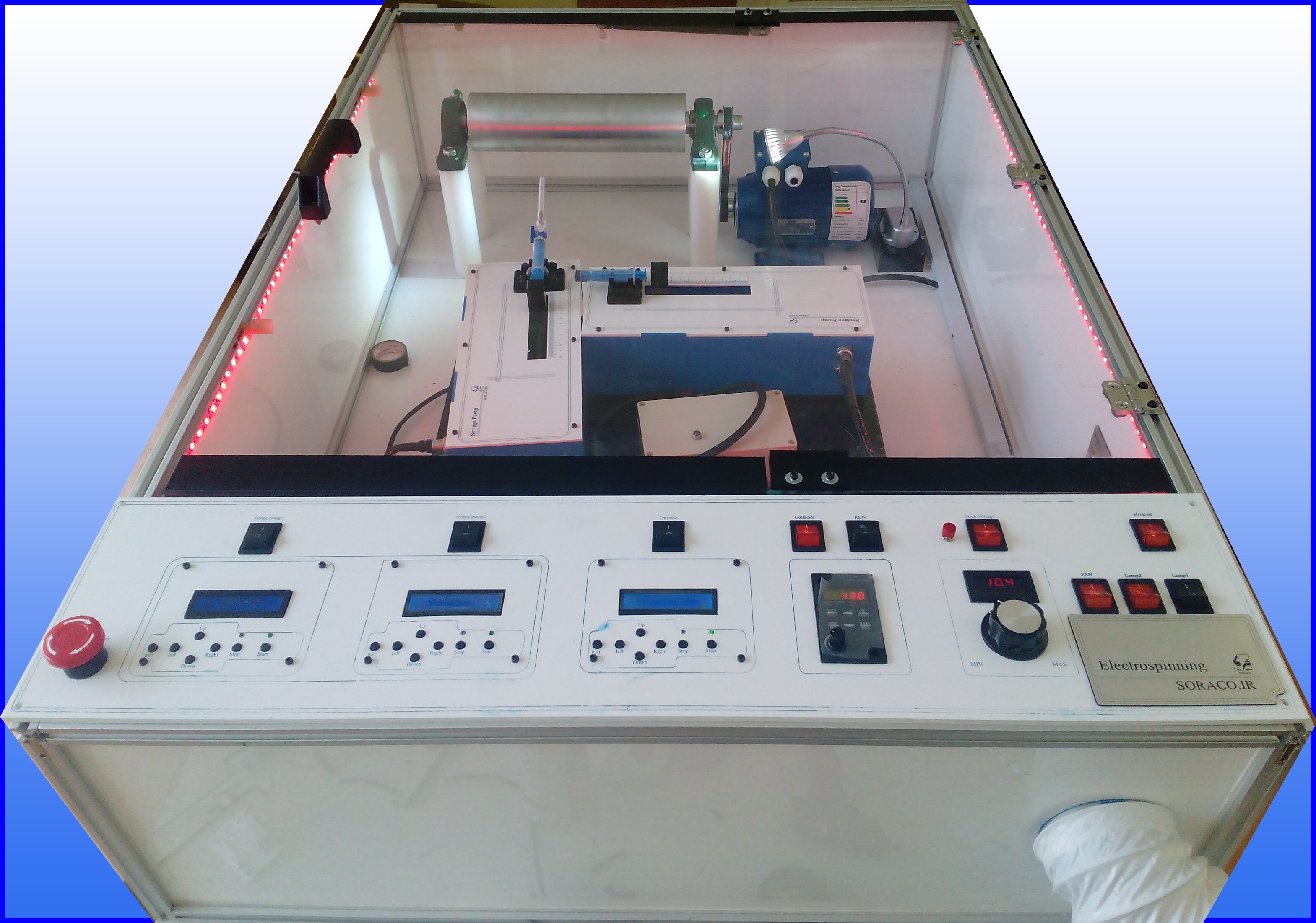 دستگاه آزمایشگاهی الکتروریسی