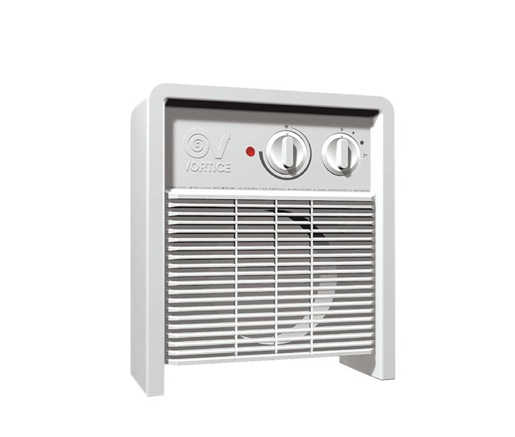 Portable fan heater and wall mount