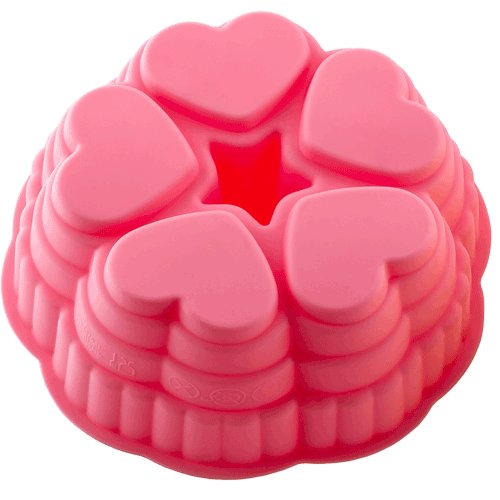 قالب کیک و ژله 5 قلب