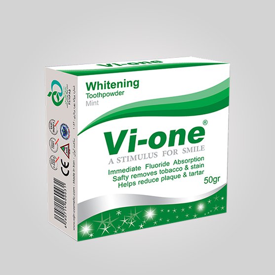 پودر سفید کننده دندان (نعناء)