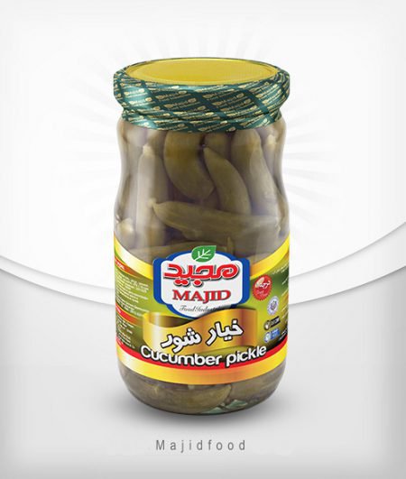 خیار شور درجه یک 670 گرمی