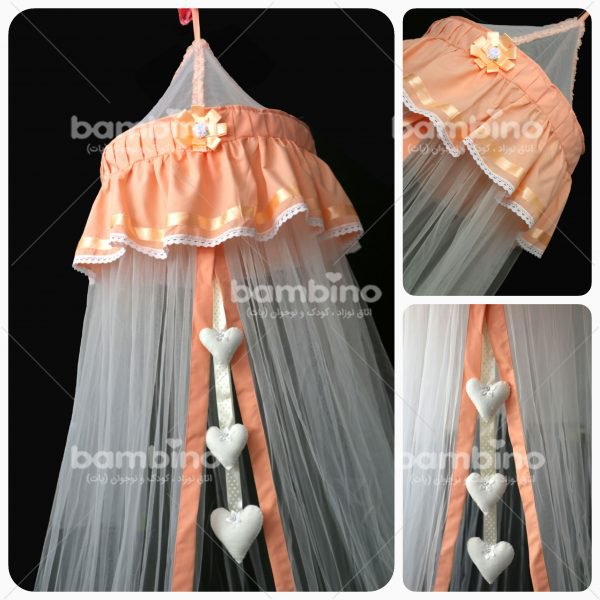 تور بالای تخت مدل ab1 (پلیسه ای)