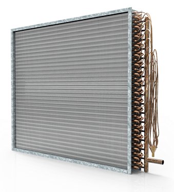 Direct expansion coil