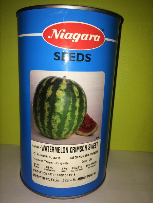 Seeds of Crimson Watermelon Seed Niagara