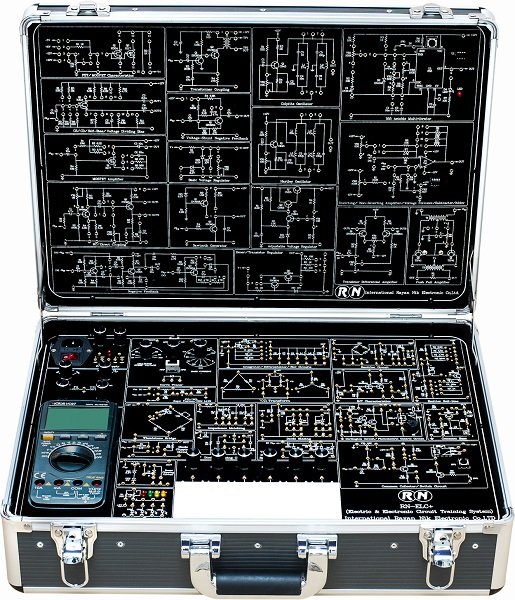 Electric and electronic circuits training system