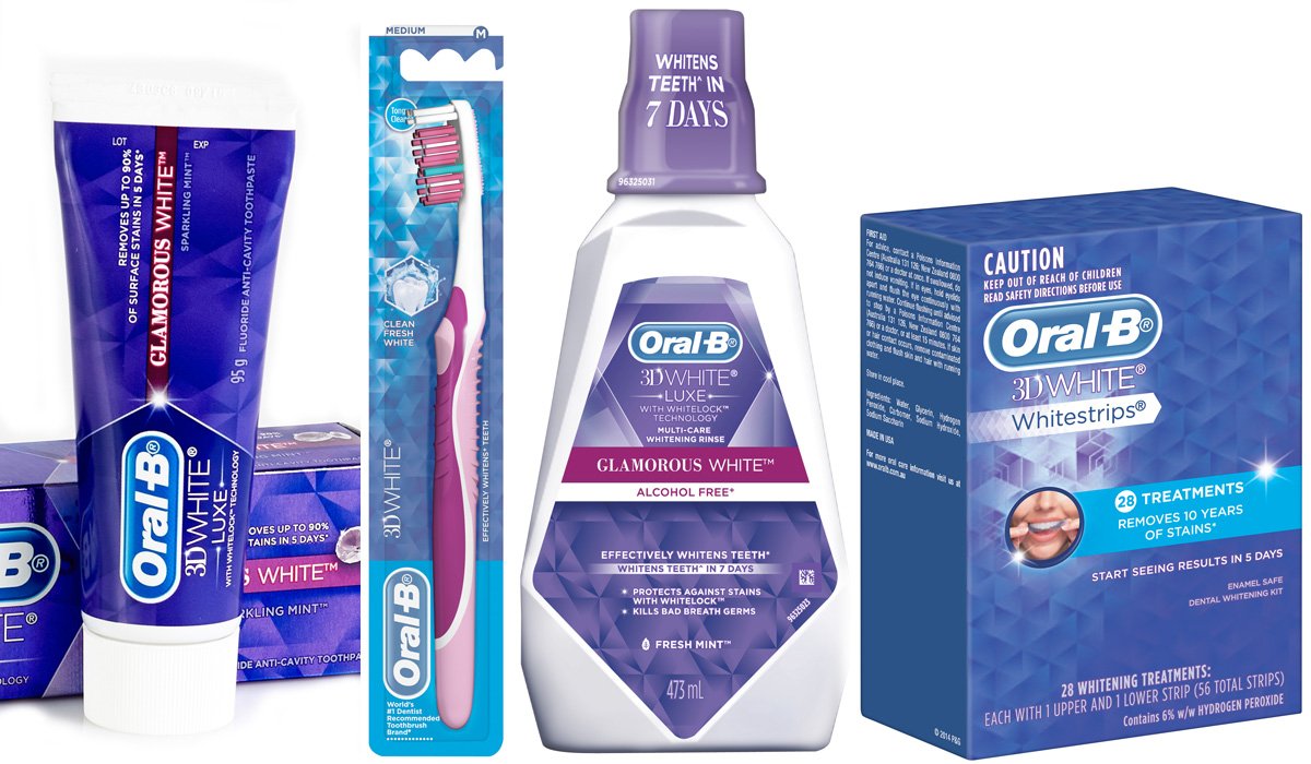 Oral B brand, a leading toothbrush marke