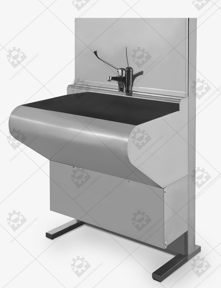 Single-wall sink scrub