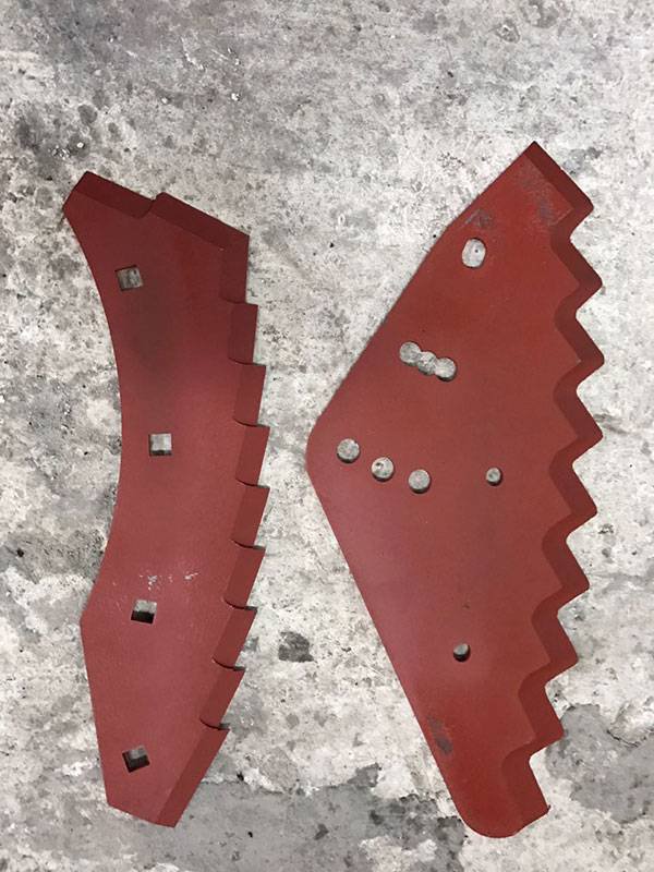 8 mm triangular feeder mixer blade