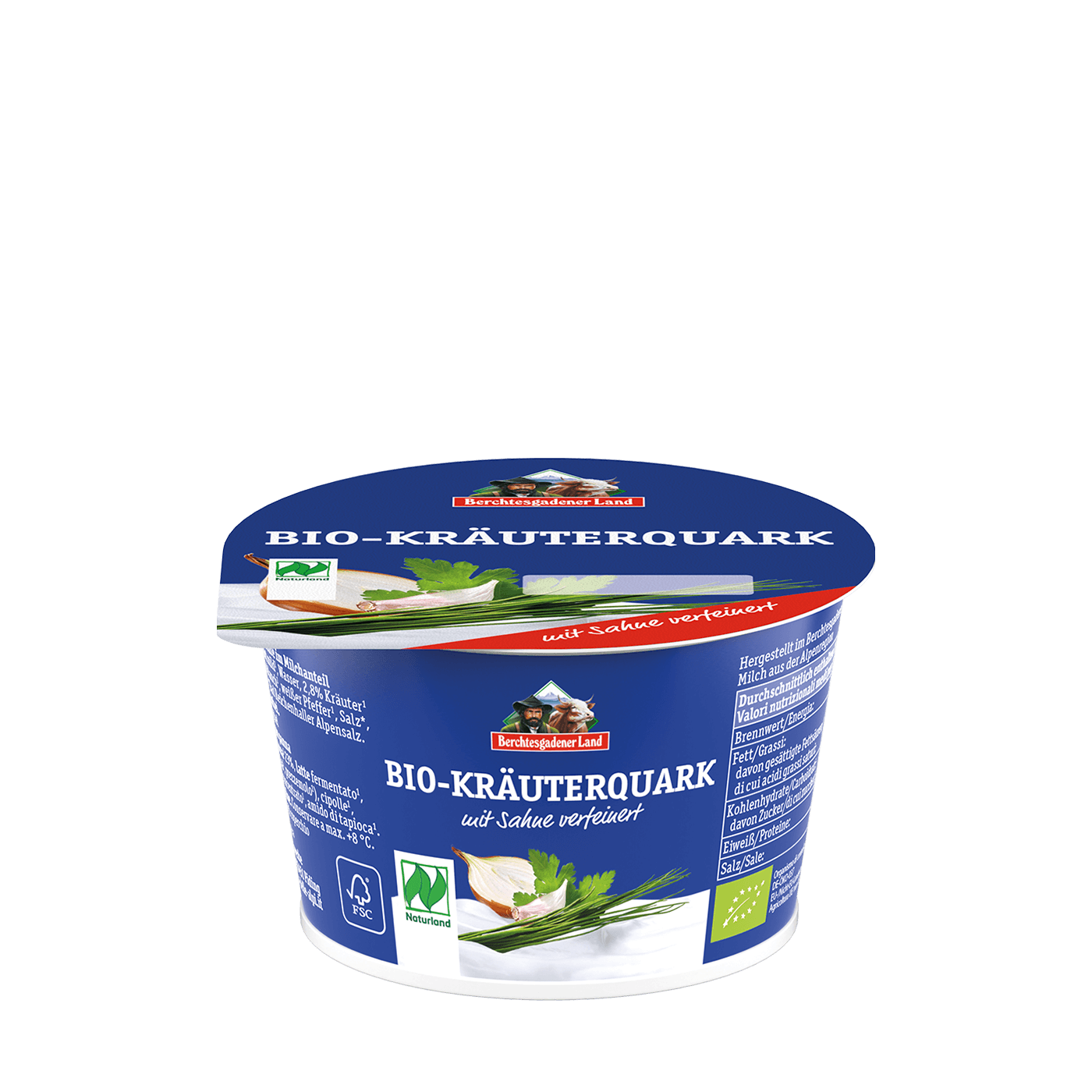 کوارک ارگانیک با گیاهان