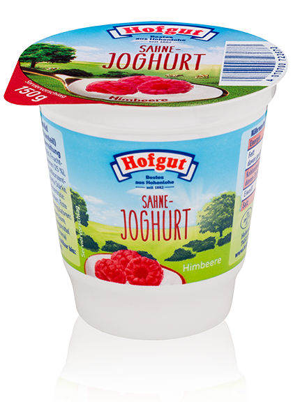 Hofgut cream yoghurt fruit 10% 150g