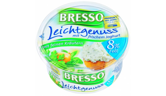 Bresso cream cheese preparation Light enjoyment with fine herbs