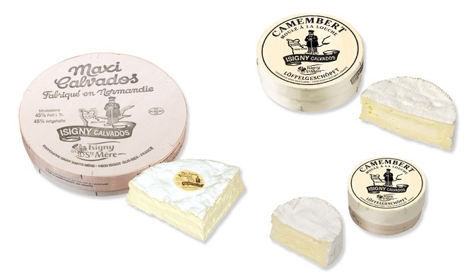 Camembert Isigny Calvados
