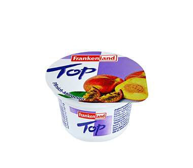 Frankenland Foodservice Top fruit yoghurt peach passion fruit