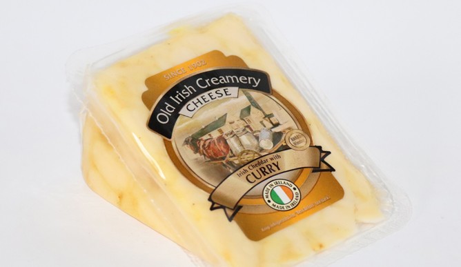 IRISH CHEDDAR WITH CURRY 150G / 400G / 1.2 KG
