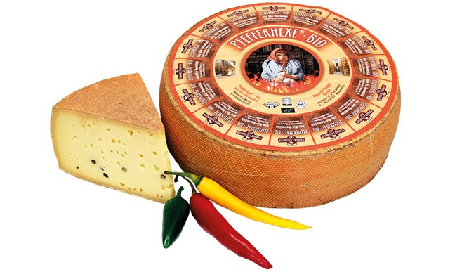 Plangger's organic pepper cheese