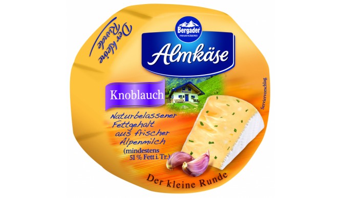 Bergader alpine cheese Garlic mini cake 150 g