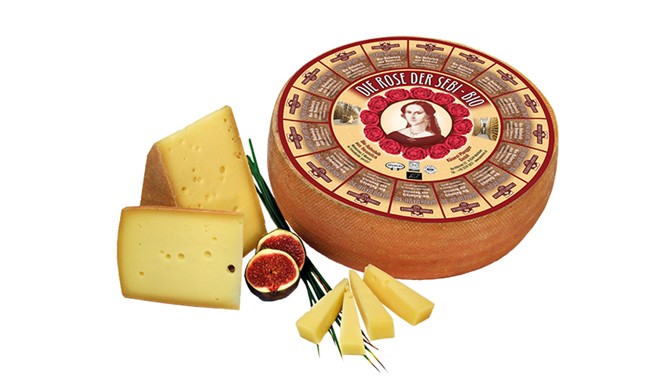 پنیر خامه ای ارگانیک پلانگر گل رز سبی