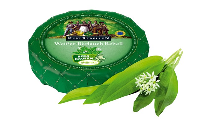 White wild garlic rebel