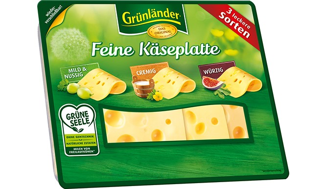 Grünländer fine cheese platter 120g