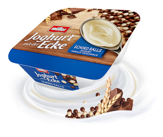 ماست توپ های شکلاتی 100 گرمی