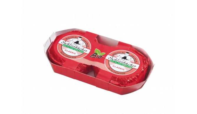 Schlierbacher Organic castle cheese 45% 125 g (2 x 62.5 g)