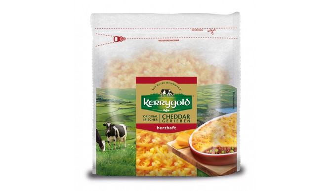 Kerrygold Original Irish cheddar hearty 150g grated cheese