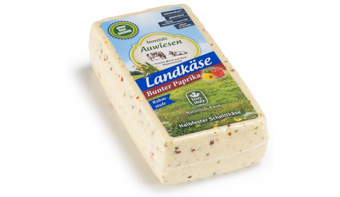 Innstolz Auwiesen country cheese, colorful paprika, 1/1 bread approx. 1.8kg, without genetic engineering