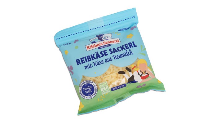 Zillertal grated cheese bag
