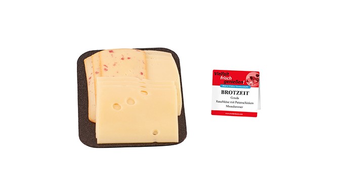 Snack cheese selection