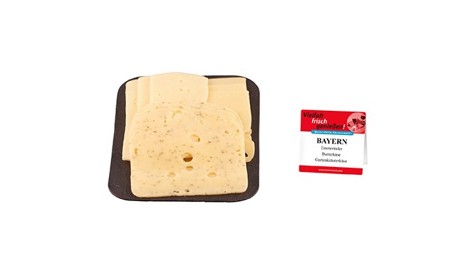 Bavarian cheese selection