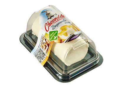 Chevrotele Goat Cheese Roll Honey