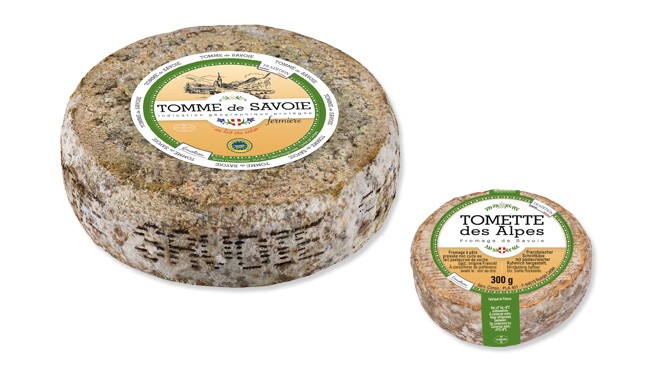 Tomme of Savoy farmer