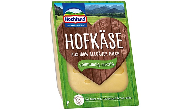 Hochland farm cheese full-bodied and nutty 150g