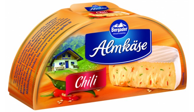 Bergader alpine cheese Chili Crescent 175 g