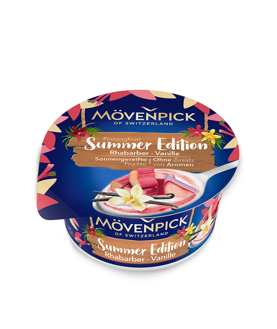 FINE YOGURT RHUBARB-VANILLA 150g