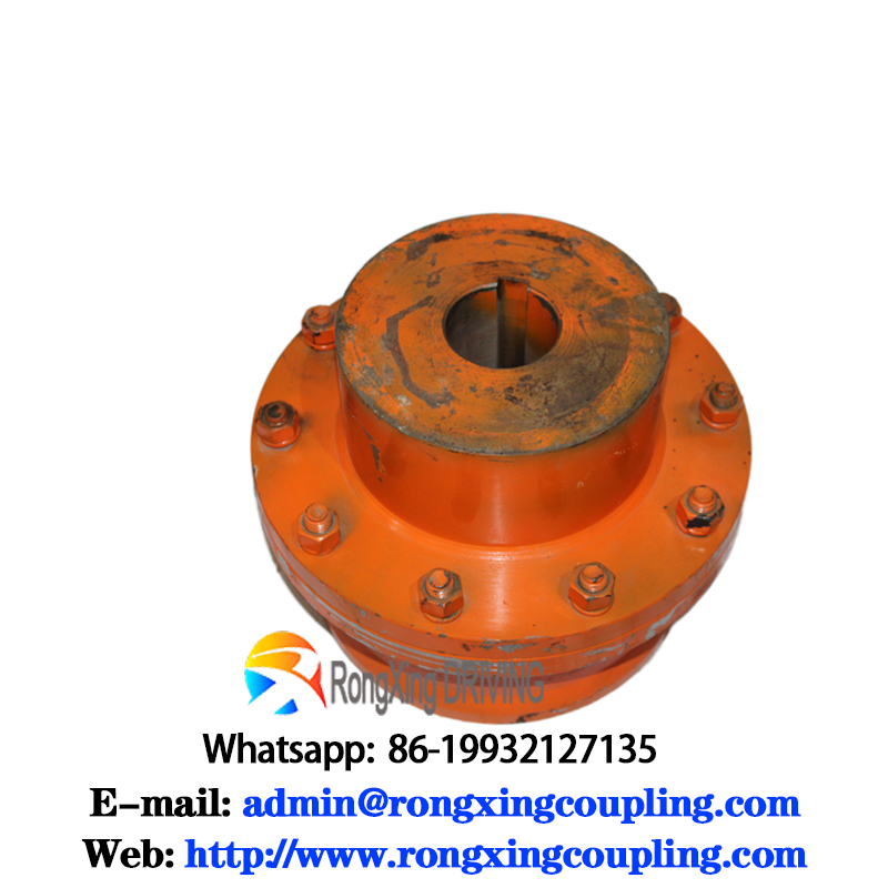 Drum shape gear coupling with brake disc WGP type rigid shaft connector Coupling Manufacturer High performance coupling