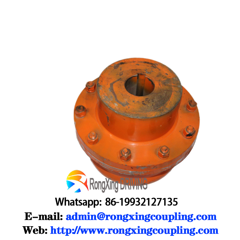 Clz Tooth-curved Gear Shaft Coupling Type elastic pin brake disc drum gear tooth shaft coupling flangeless gear coupling