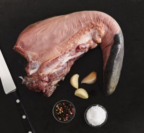 زبان از گاوهای جوان ارگانیک