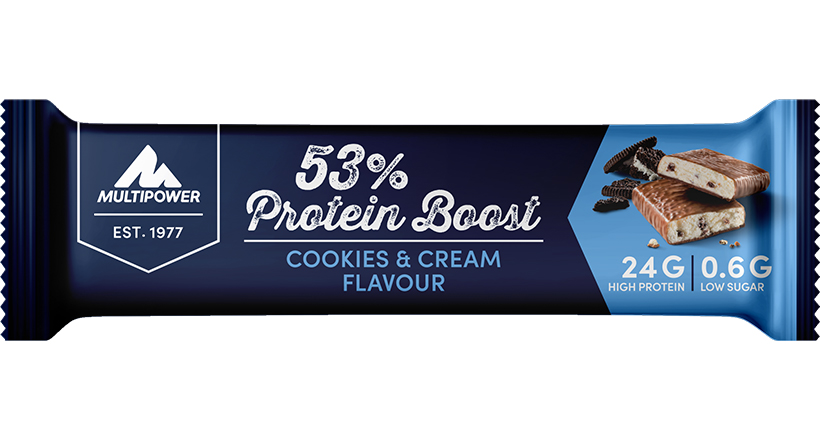 53٪ تقویت پروتئین - کوکی ها و خامه