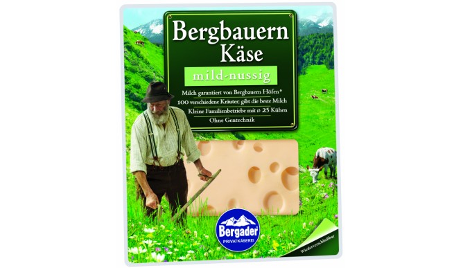 Bergader mountain farmers slices 