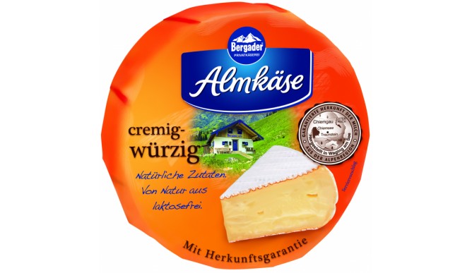Bergader alpine cheese 