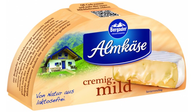 Bergader alpine cheese creamy-mild 350 g