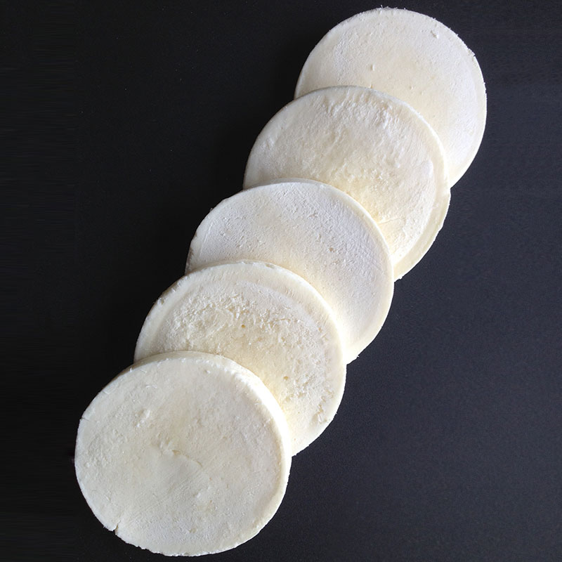 TK/ IQF Mozzarella slices 19 g / 10 kg unit