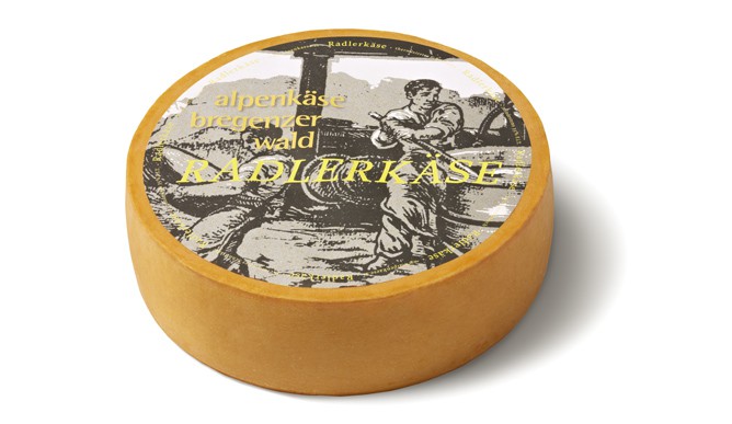 Alpine cheese Bregenzerwald Radler cheese