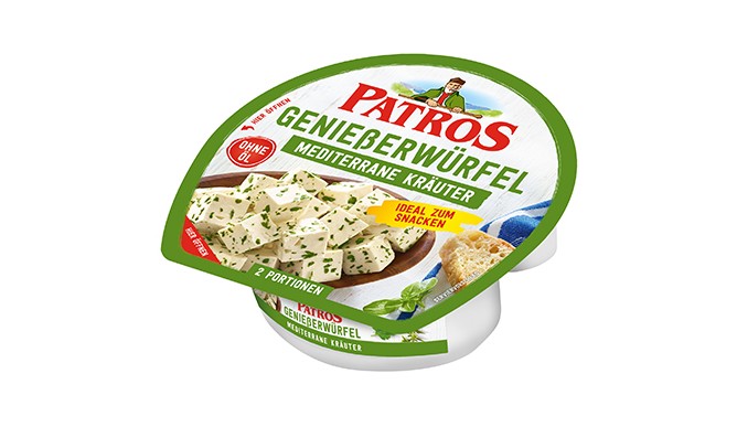Patros gourmet cubes mediterranean herbs 135g