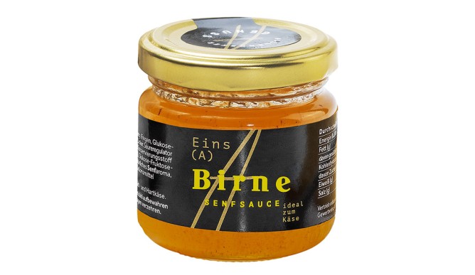 One (A) Pear Mustard Sauce