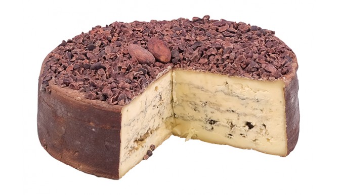 Blue chocolate liquorice