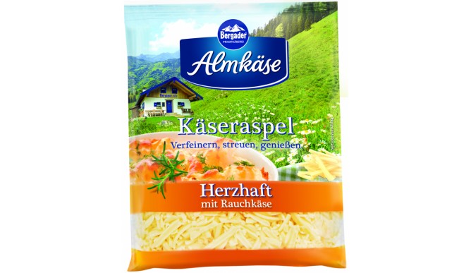 Bergader alpine cheese Grated cheese 125 g